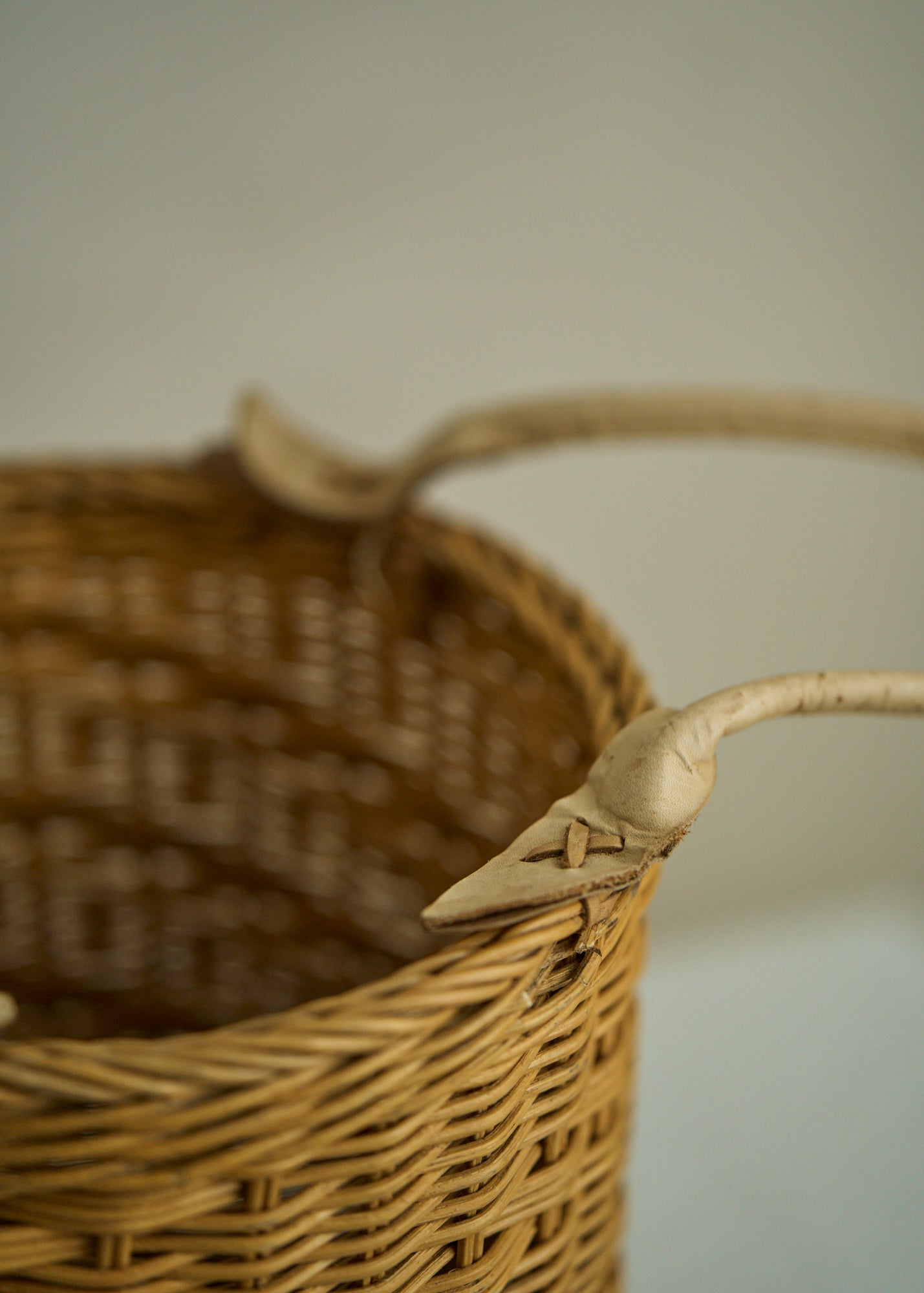 Woven Bucket Basket