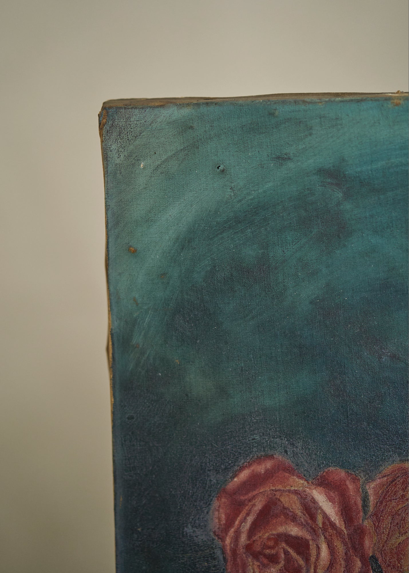 1920's era Floral Oil Painting