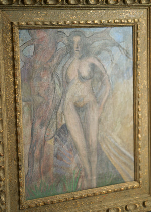 1930's era Nude Oil Painting