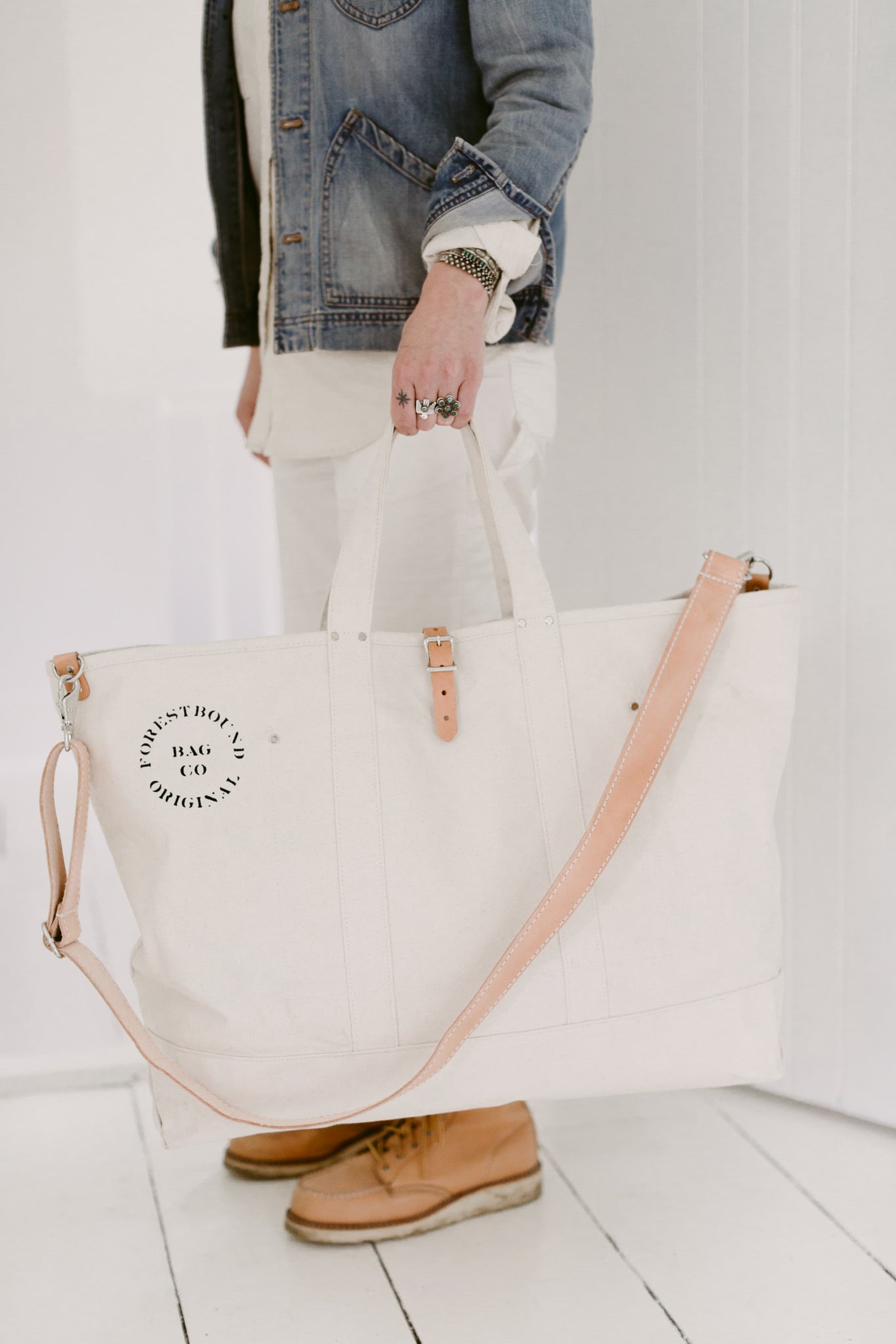 Grand Canvas Cargo Bag - Natural