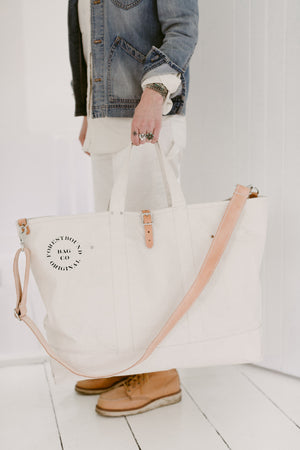Grand Canvas Cargo Bag - Natural
