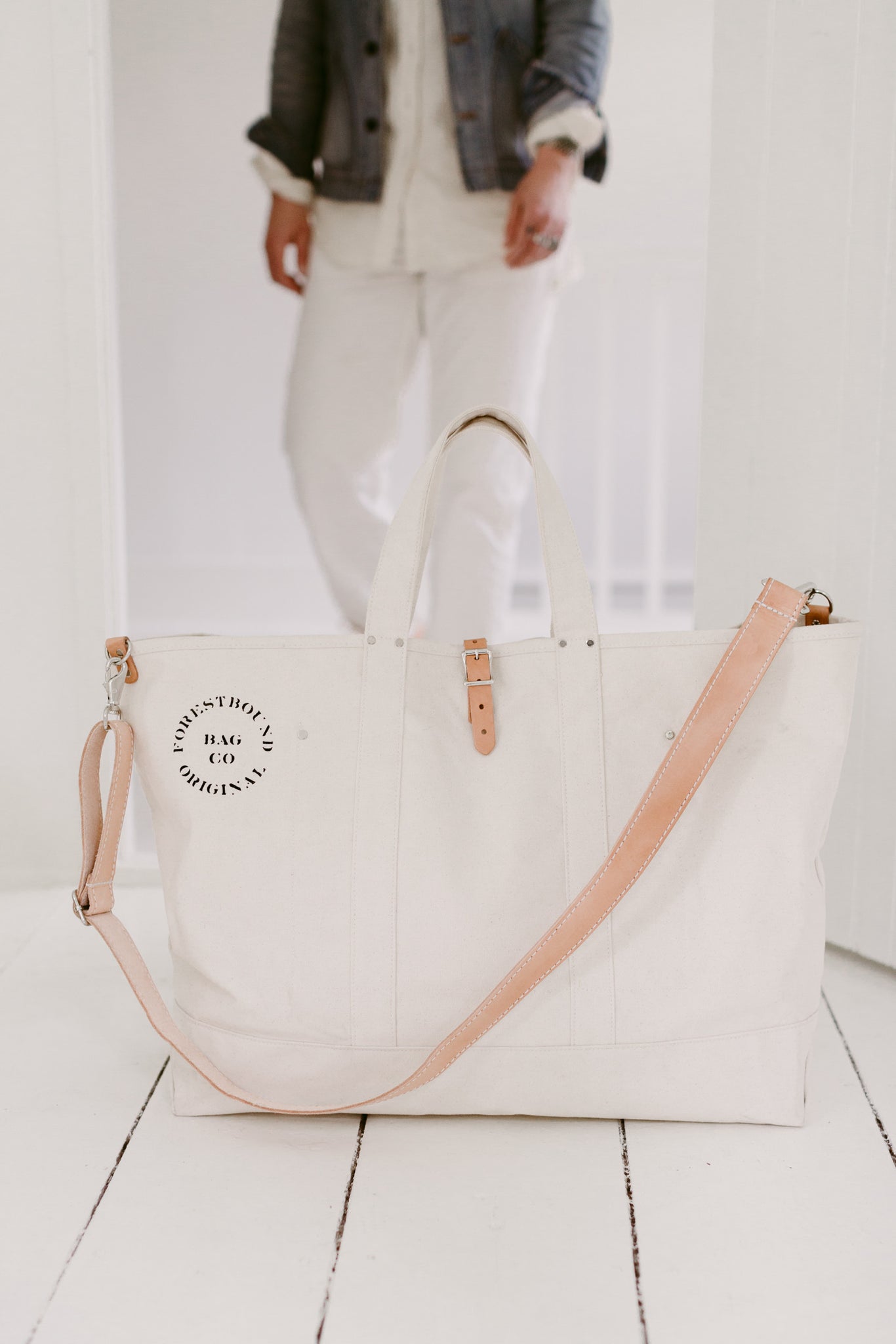 Grand Canvas Cargo Bag - Natural
