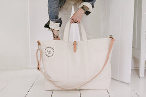 Grand Canvas Cargo Bag - Natural
