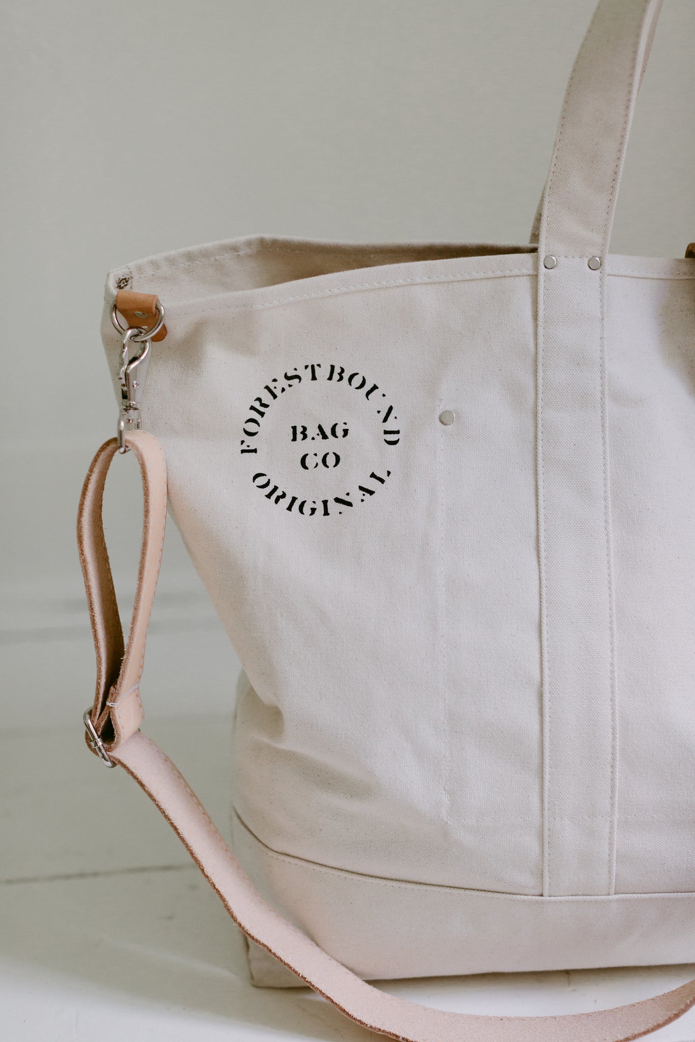 Grand Canvas Cargo Bag - Natural