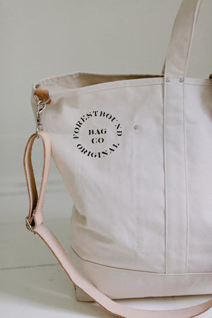 Grand Canvas Cargo Bag - Natural
