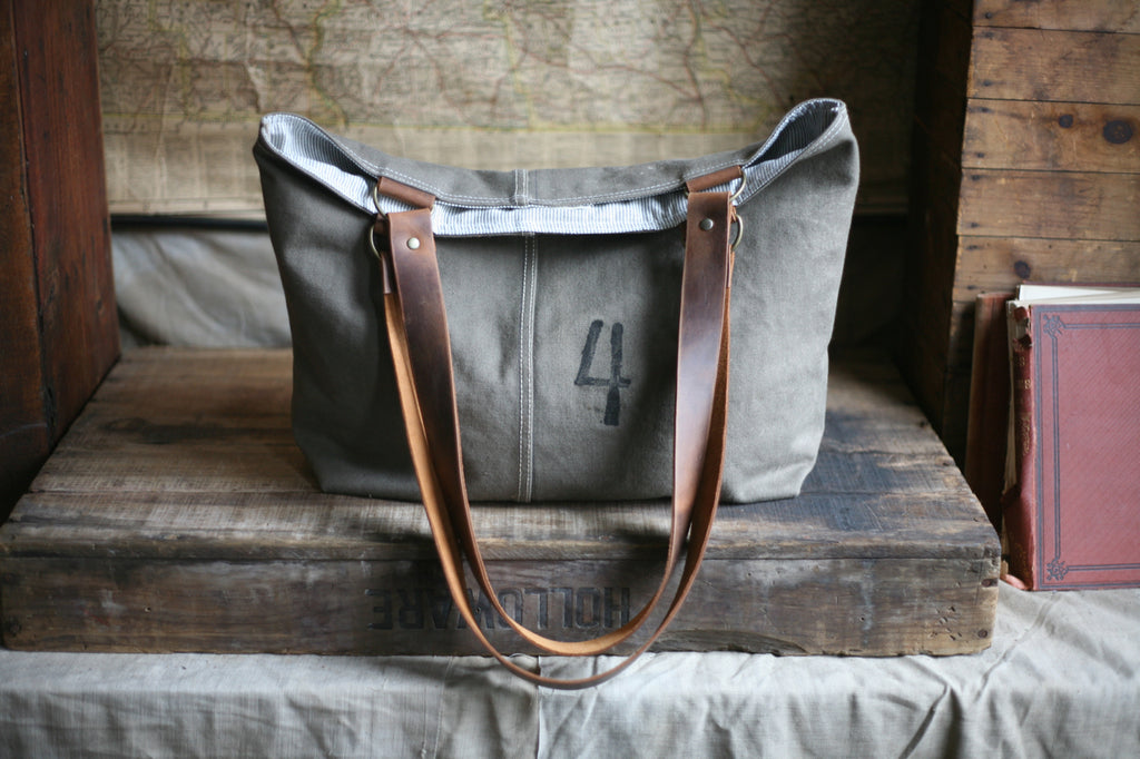 Holiday Special! WWII era Canvas Tote Bag