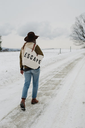 ESCAPE Canvas Tote Bag
