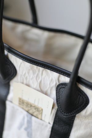 WWII era Salvaged Canvas Tote Bag
