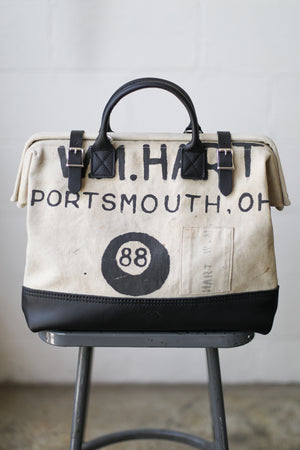 WWII era Salvaged USN Canvas Carryall
