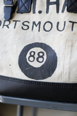 WWII era Salvaged USN Canvas Carryall