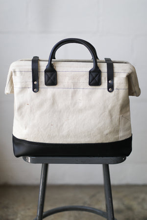 WWII era Salvaged USN Canvas Carryall