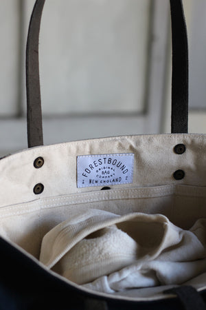 WWII era Denim and Work Apron Carryall