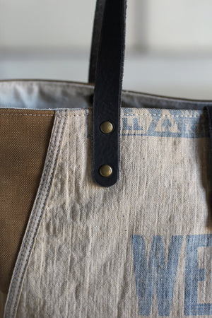 WWII era Canvas and Work Apron Carryall