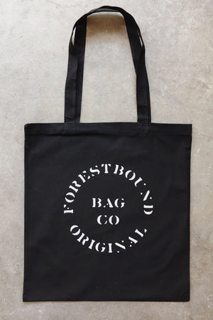 FORESTBOUND Bag Co. Cotton Tote Bag - Black