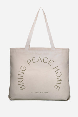 Bring Peace Home Tote