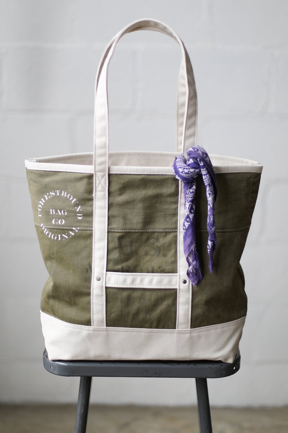 Reclaimed Market Tote No. 080