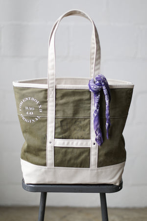 Reclaimed Market Tote No. 080