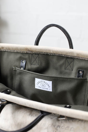 WWII era Salvaged USN Canvas Carryall
