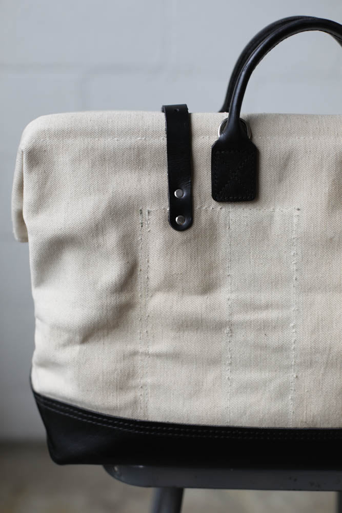 WWII era Salvaged USN Canvas Carryall