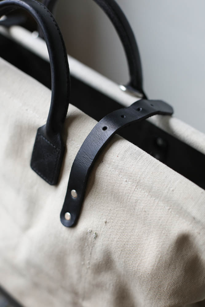WWII era Salvaged USN Canvas Carryall
