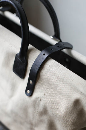WWII era Salvaged USN Canvas Carryall