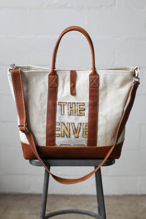 WWII era USN Canvas & Work Apron Tote Bag