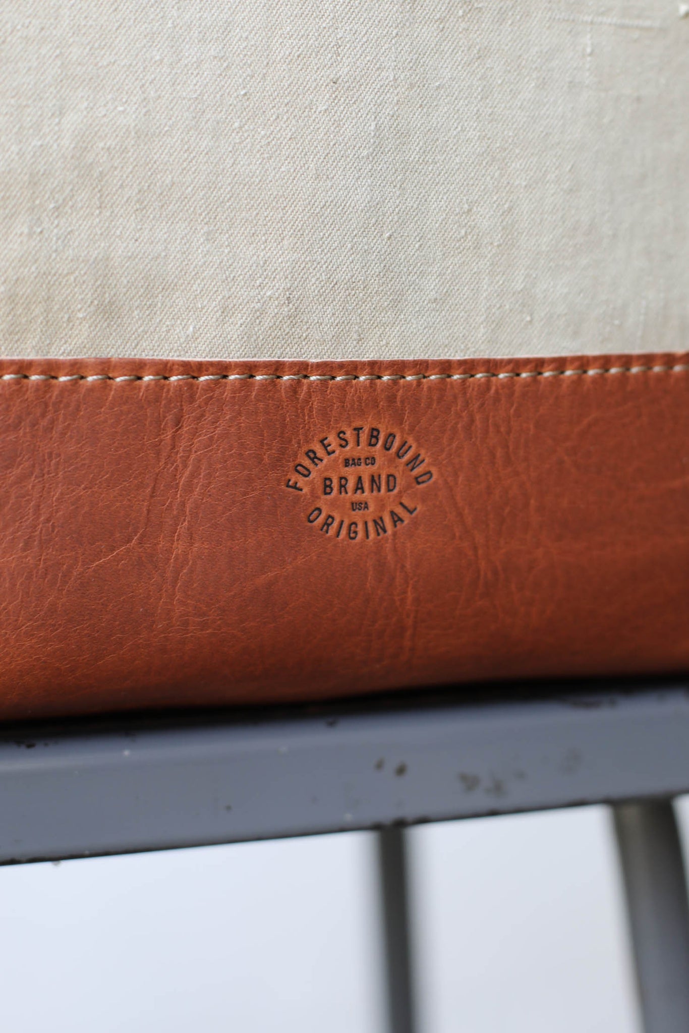 WWII era Salvaged Canvas Everyday Tote