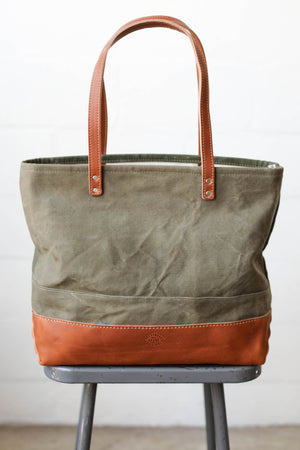 WWII era Salvaged Canvas Everyday Tote