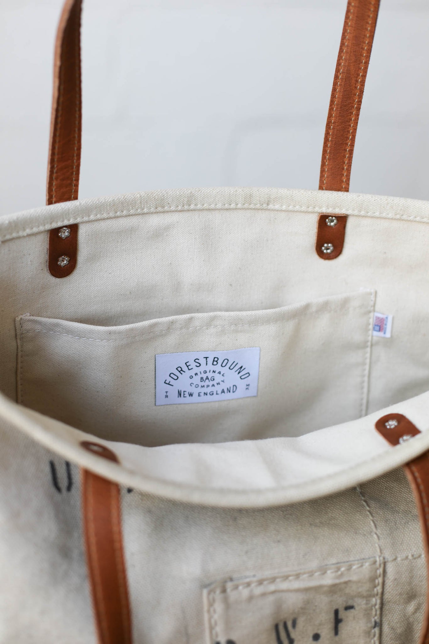 WWII era Salvaged USN Canvas Everyday Tote