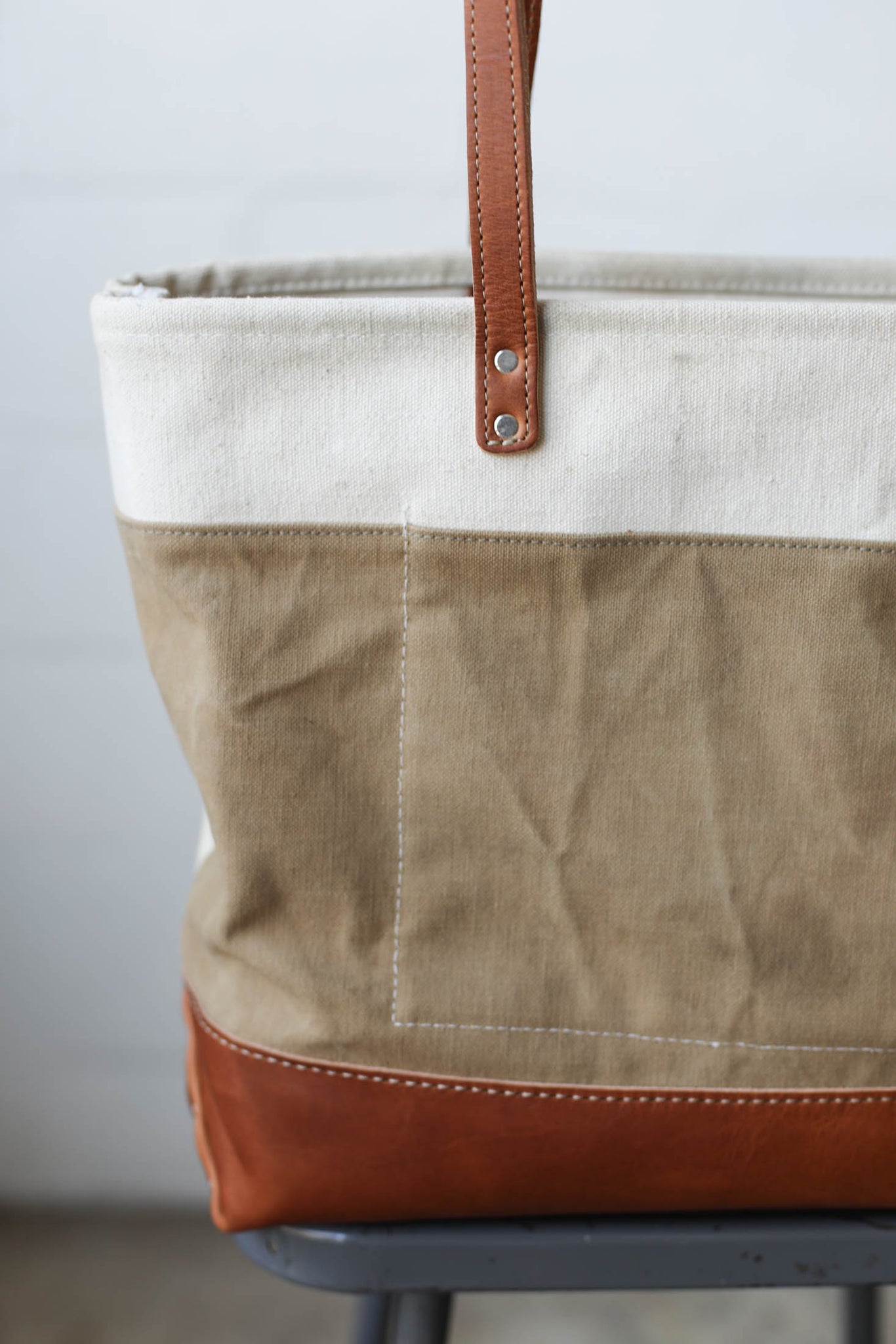 WWII era Salvaged USN Canvas Everyday Tote