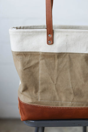 WWII era Salvaged USN Canvas Everyday Tote
