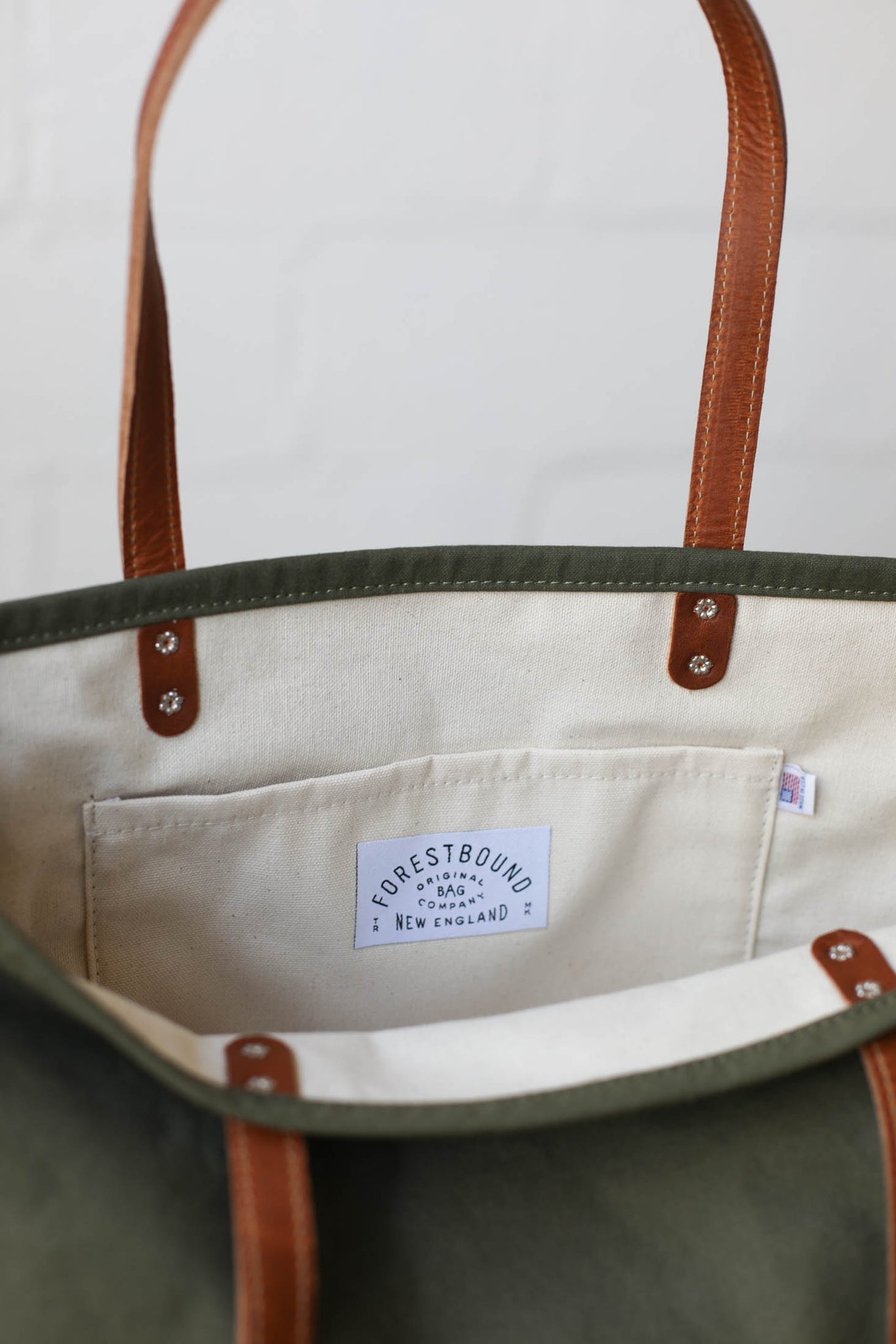 WWII era Salvaged Canvas Everyday Tote