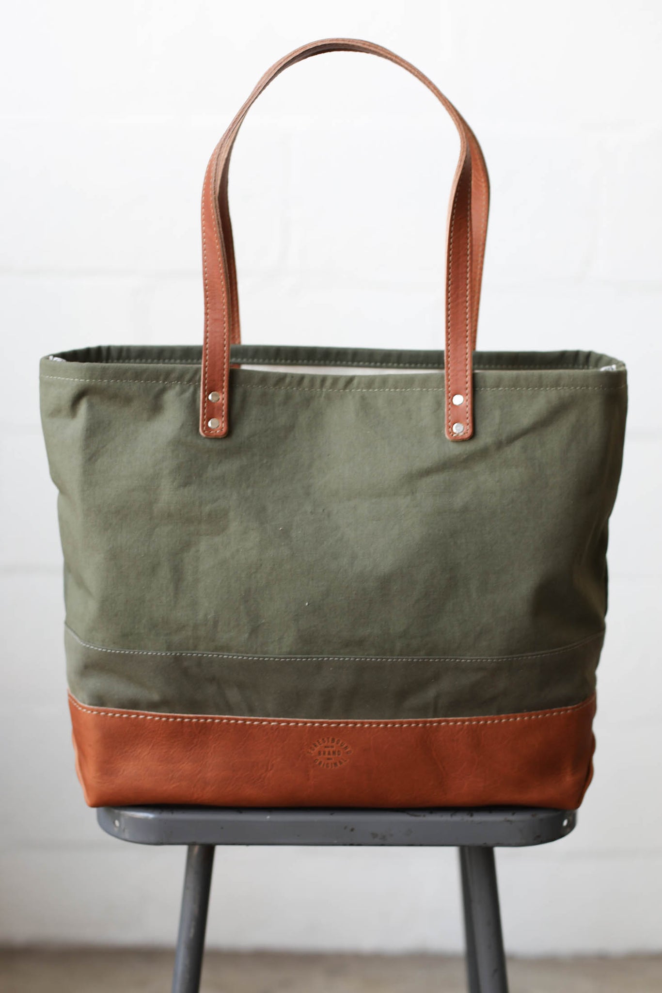 WWII era Salvaged Canvas Everyday Tote