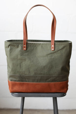 WWII era Salvaged Canvas Everyday Tote