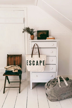 ESCAPE Canvas Tote Bag