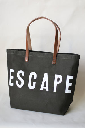 ESCAPE Canvas Tote Bag