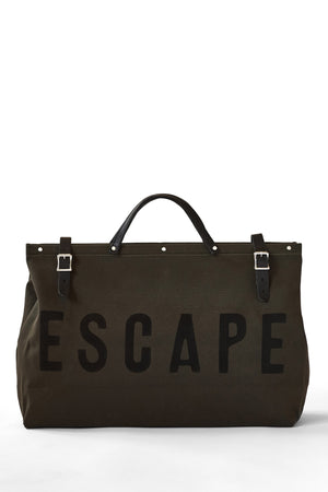 Forestbound ESCAPE Canvas Utility Bag in Olive