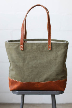 WWII era Salvaged Canvas Everyday Tote