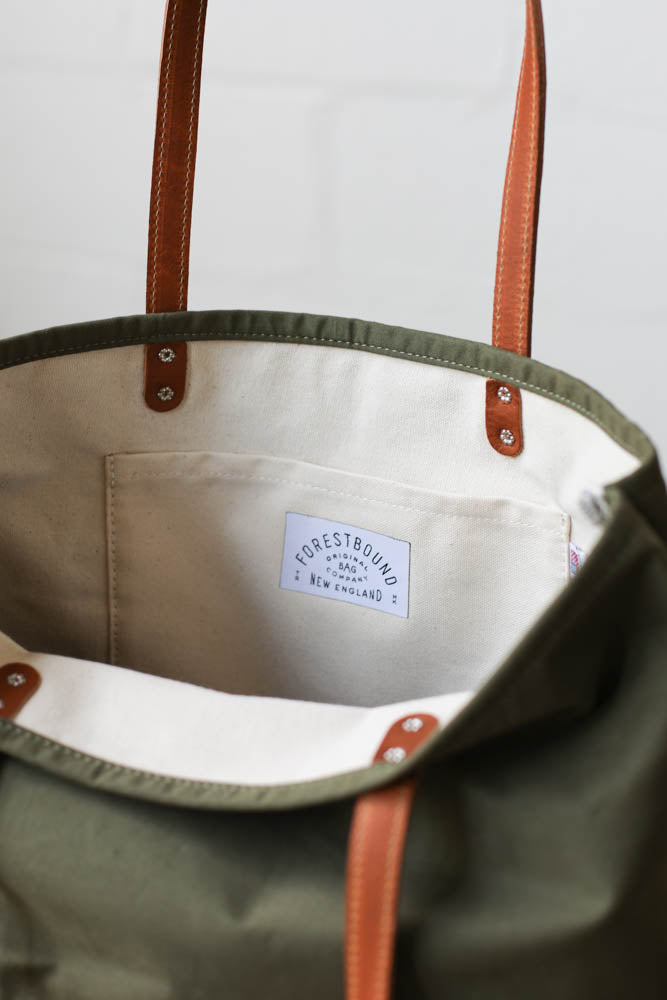 WWII era Salvaged Canvas Everyday Tote