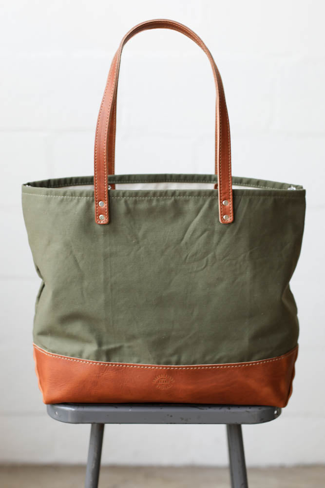 WWII era Salvaged Canvas Everyday Tote