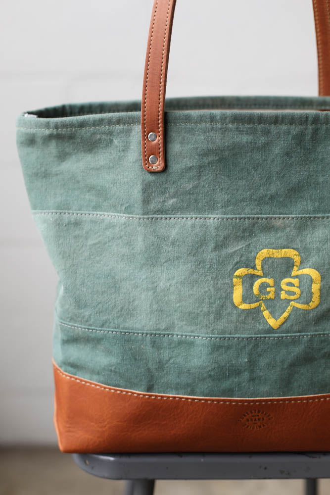 1960's era Salvaged Canvas Everyday Tote