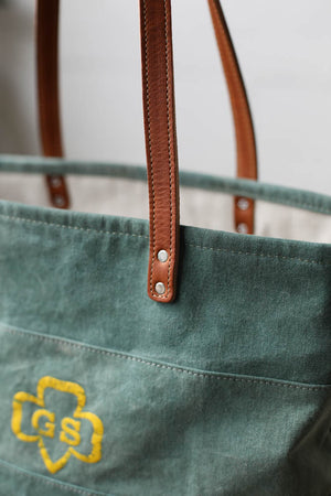 1960's era Salvaged Canvas Everyday Tote