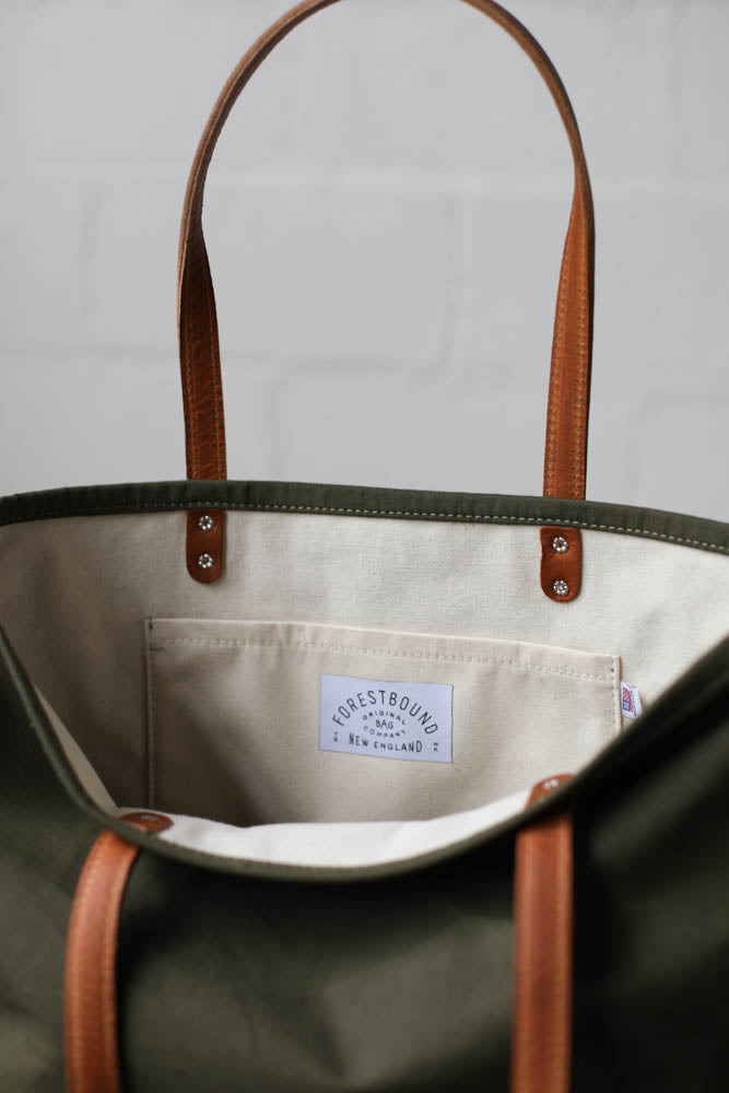 WWII era Salvaged Canvas Everyday Tote