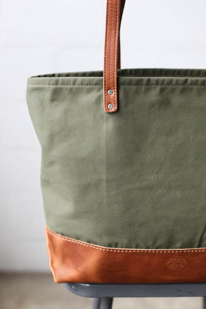 WWII era Salvaged Canvas Everyday Tote