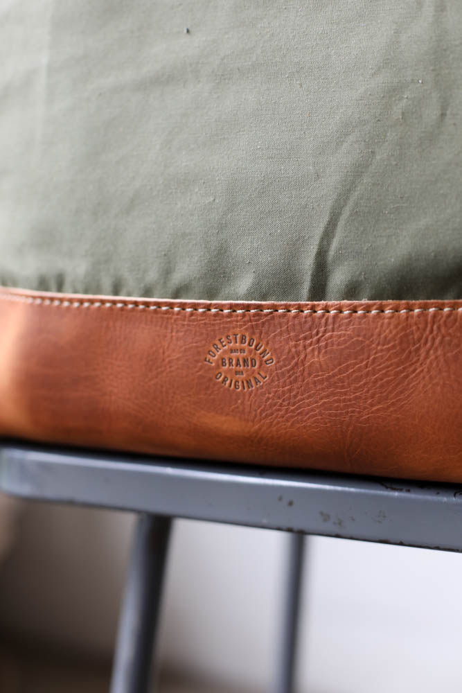 WWII era Salvaged Canvas Everyday Tote