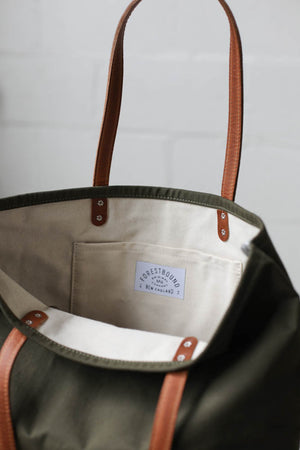 WWII era Salvaged Canvas Everyday Tote