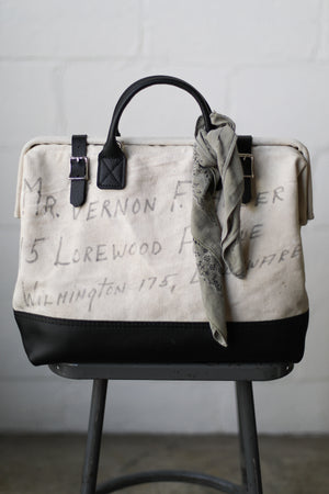 WWII era Salvaged USN Sea Bag Carryall