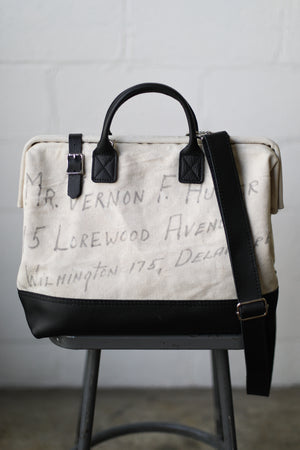 WWII era Salvaged USN Sea Bag Carryall