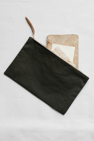 WWII era Military Canvas Utility Pouch