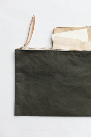 WWII era Military Canvas Utility Pouch